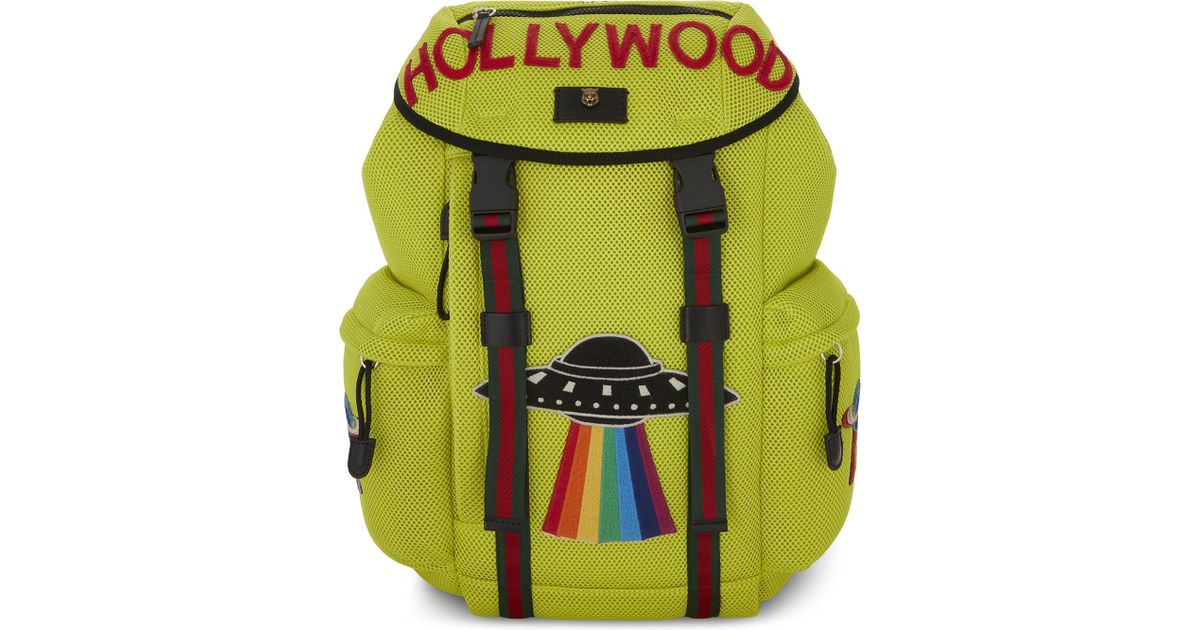 gucci backpack green
