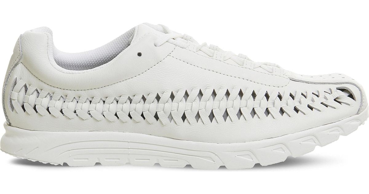 white mayfly trainers