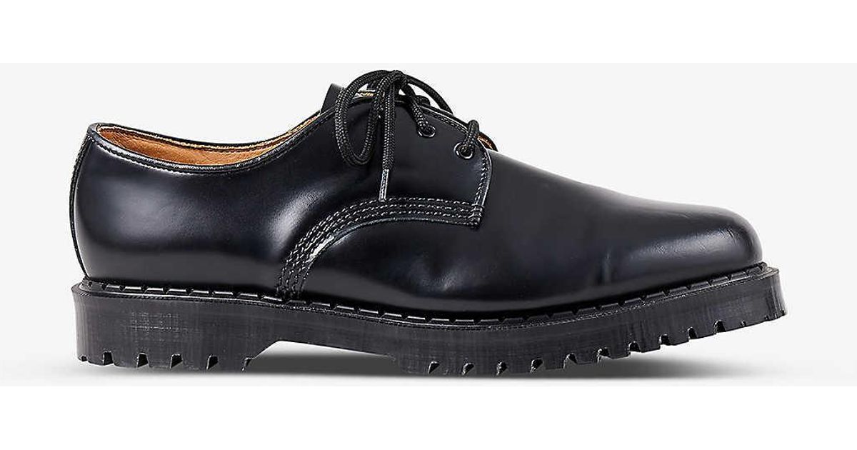 SANDRO London lace-up derby shoes - Black