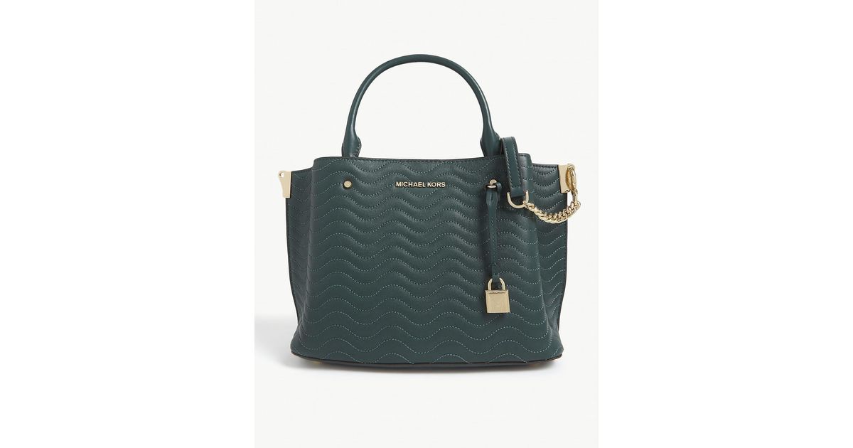 michael kors quilted satchel