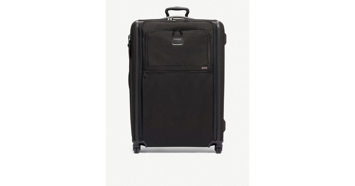 Tumi Synthetic Alpha 3 Extended Trip Expandable Suitcase 79cm in Black