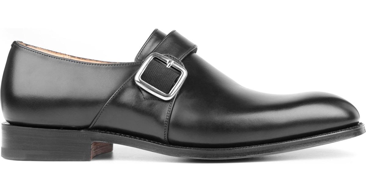 Church�s Leather Westbury G Monk Shoes in Black for Men Lyst
