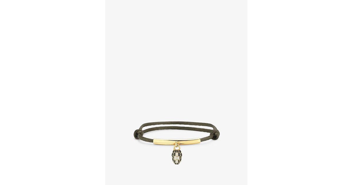 Bvlgari string bracelet top
