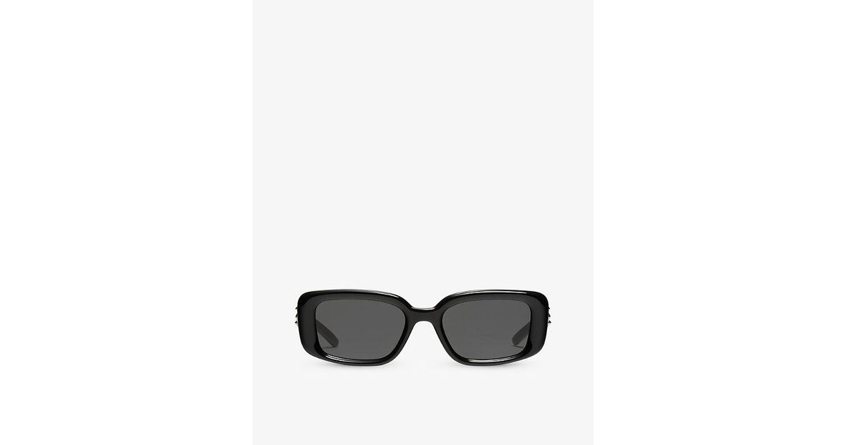 Gentle Monster Antena 01 Rectangle-frame Acetate Sunglasses in