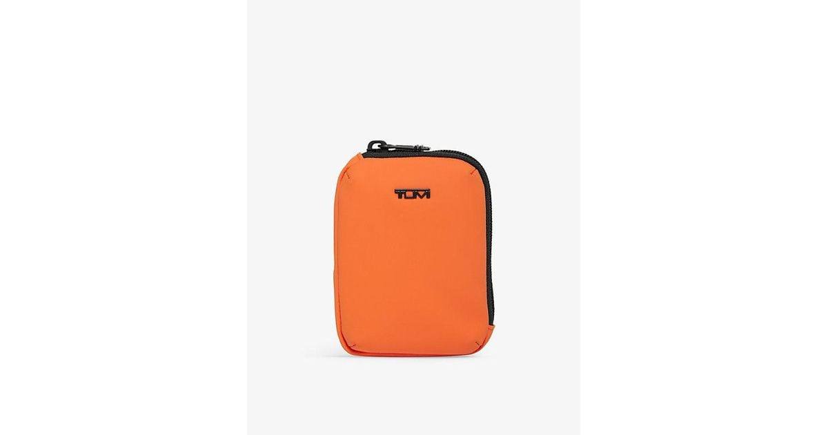 Tumi Modular Logo-embellished Woven Accessory Pouch in