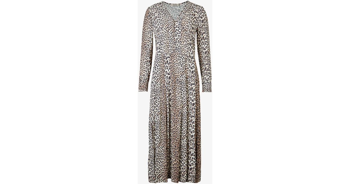 Zadig & Voltaire Synthetic Roux Leopard-print Woven Maxi Dress | Lyst