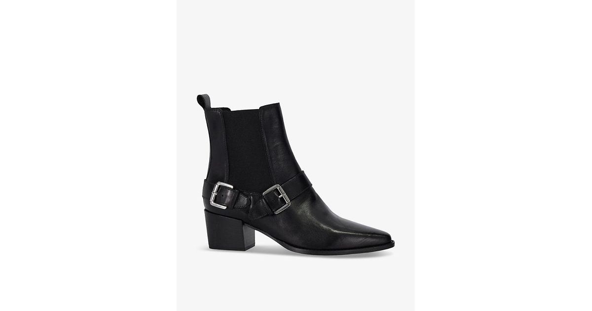 Dune London leather Abseil Double Monk Strap Shoes Men main image 2