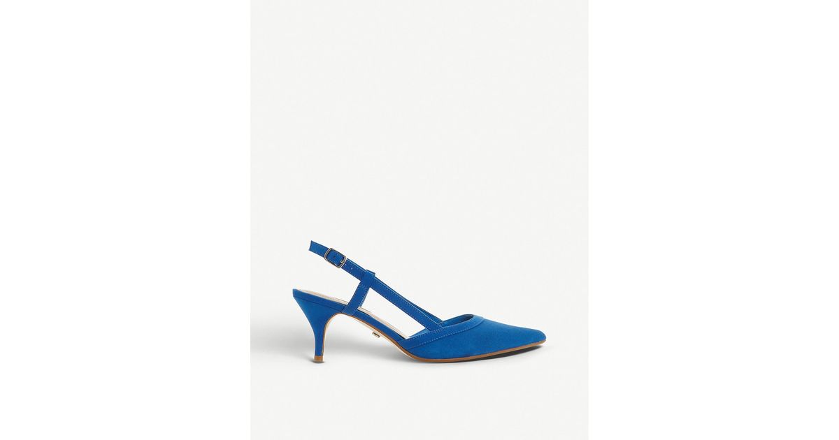 dune blue suede shoes