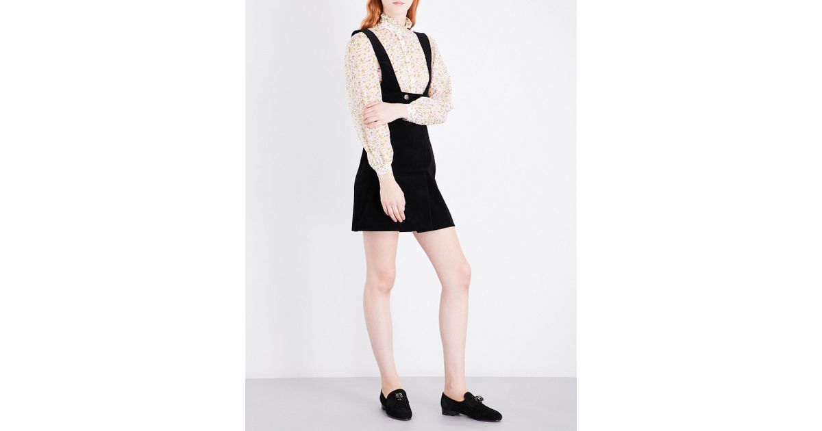 alexa chung pinafore dress
