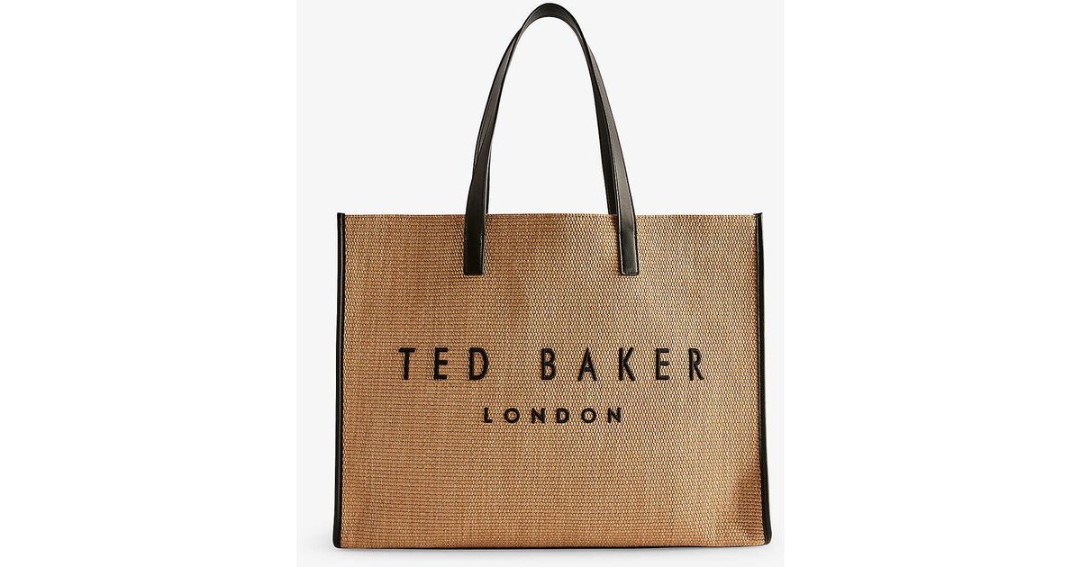 Ted baker woven bag sale