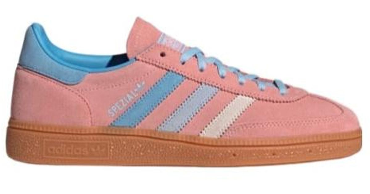 adidas Originals Handball Spezial 'Semi Spark' Sneakers in Pink | Lyst