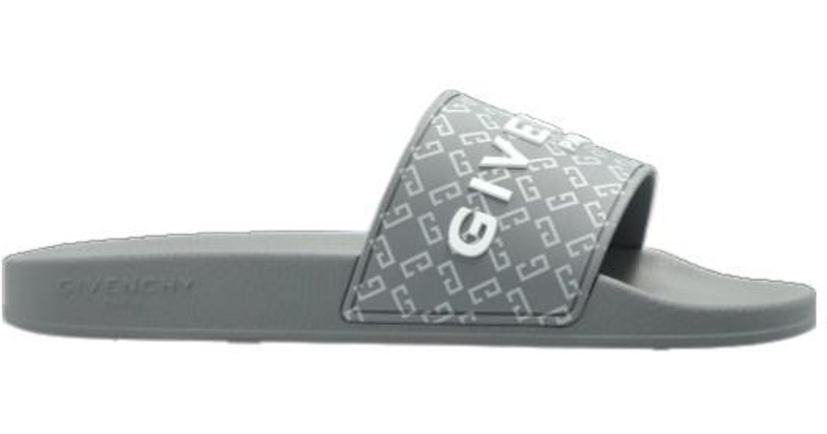 Men’s Givenchy White Logo Sandals Givenchy Men main image 4