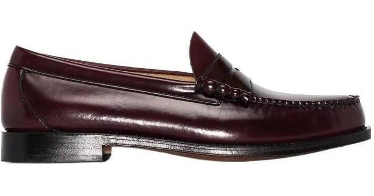 G.H. Bass & Co. Weejuns Larson Penny-Slot Loafers in Brown for Men | Lyst