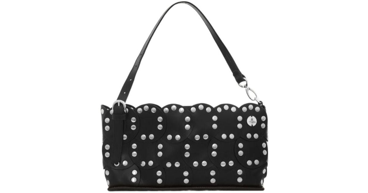 Vivienne Westwood Liz Concho Handbag in Black | Lyst UK
