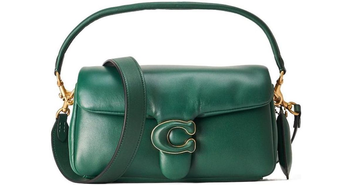 Coach Oneshoulder Bag Green Legacy COACH Plain Shoulder Bag in Green |
