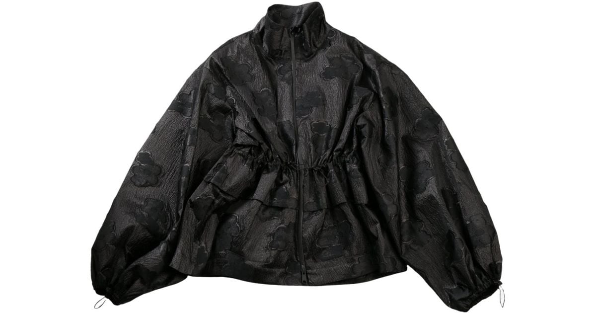 Cecilie Bahnsen Arlo Jacket in Black | Lyst