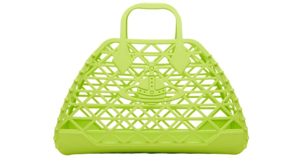 Vivienne Westwood X Ray Cutout Tote Bag in Green | Lyst UK