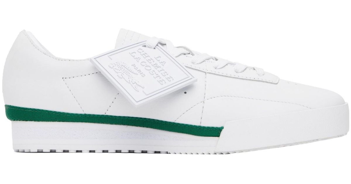 Lacoste Aura Runway Sneakers in White for Men | Lyst