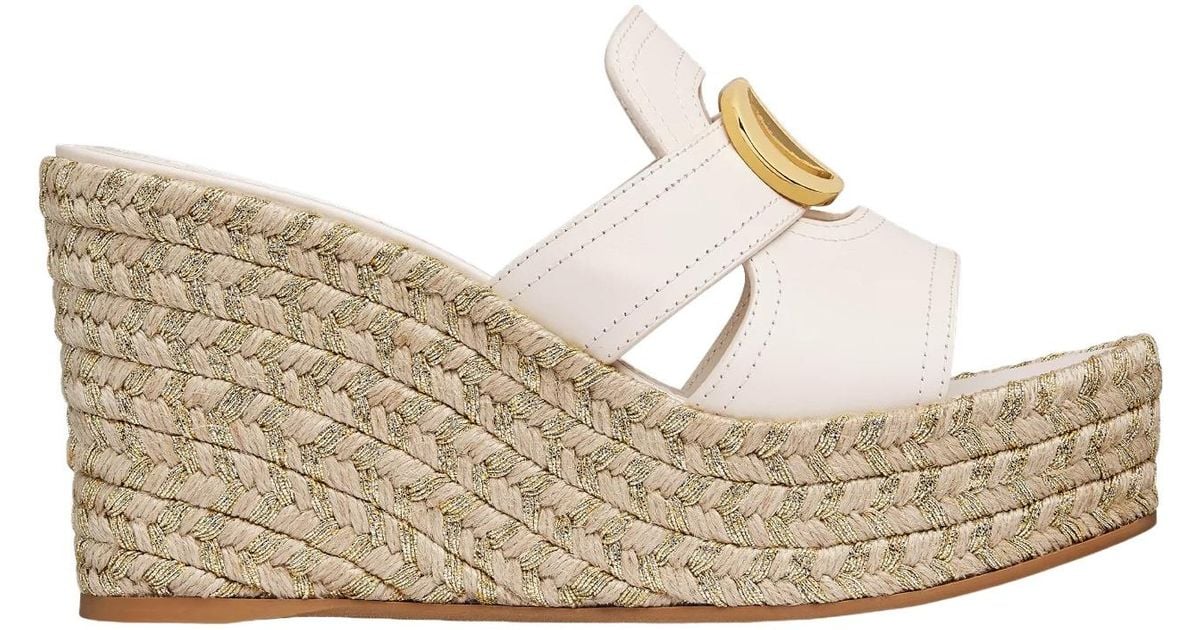 【DIOR】30 Montaigne ウェッジスライド Dior 30 Montaigne Wedge Slide | REVERSIBLE