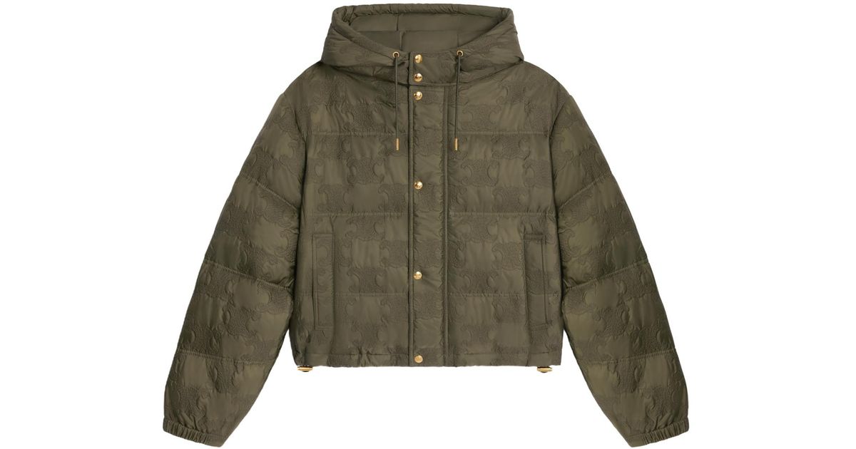 ジャケット Celine Giacca Crop Maniche Lunghe Collo A Punta Chiusura Fro Women's Jacket with claudine collar in soft lambskin