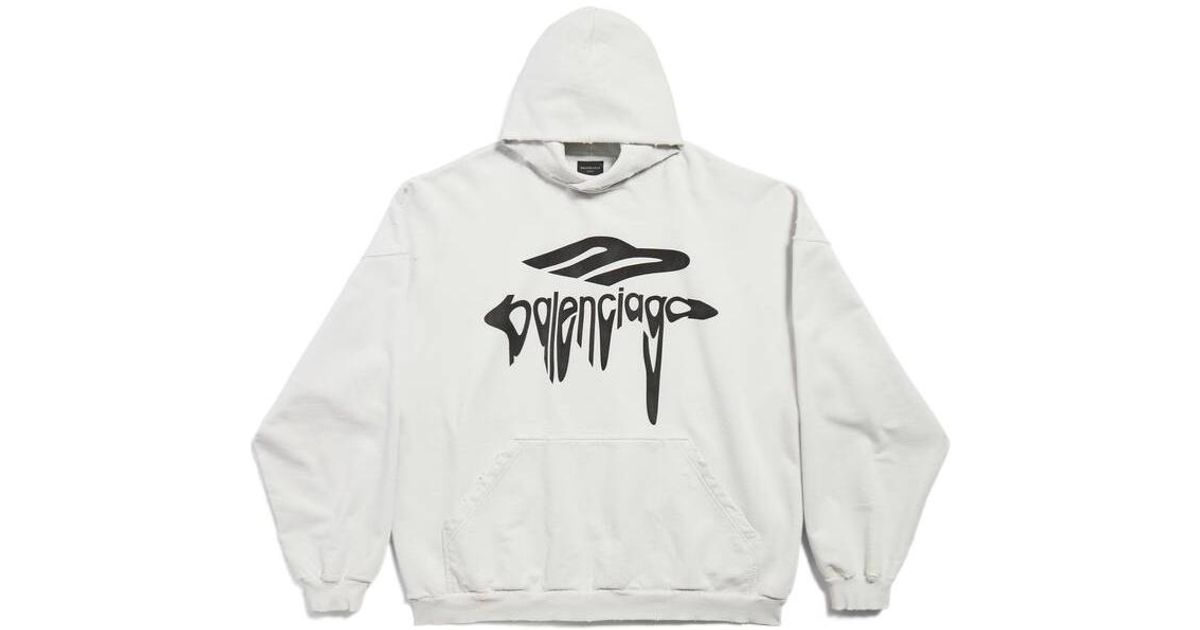 【BALENCIAGA】3b Liquified Hoodie パーカー Balenciaga 3B Liquified Hoodie Large Fit | Saks Fifth Avenue