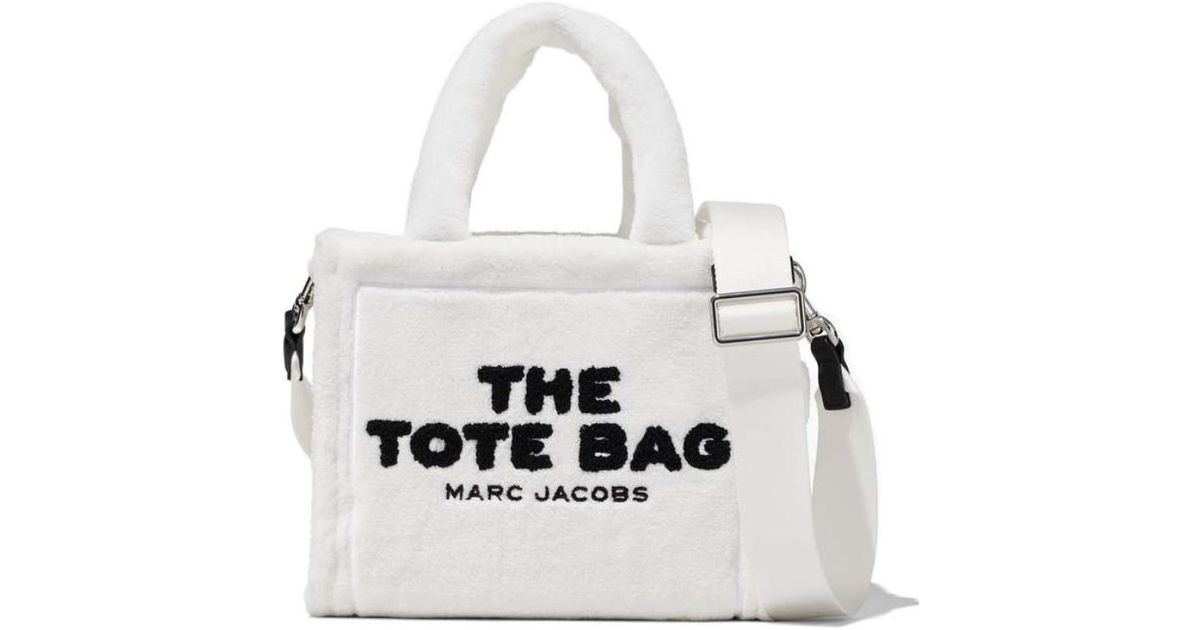 Marc Jacobs The Terry Mini Top Handle Bag in White | Lyst