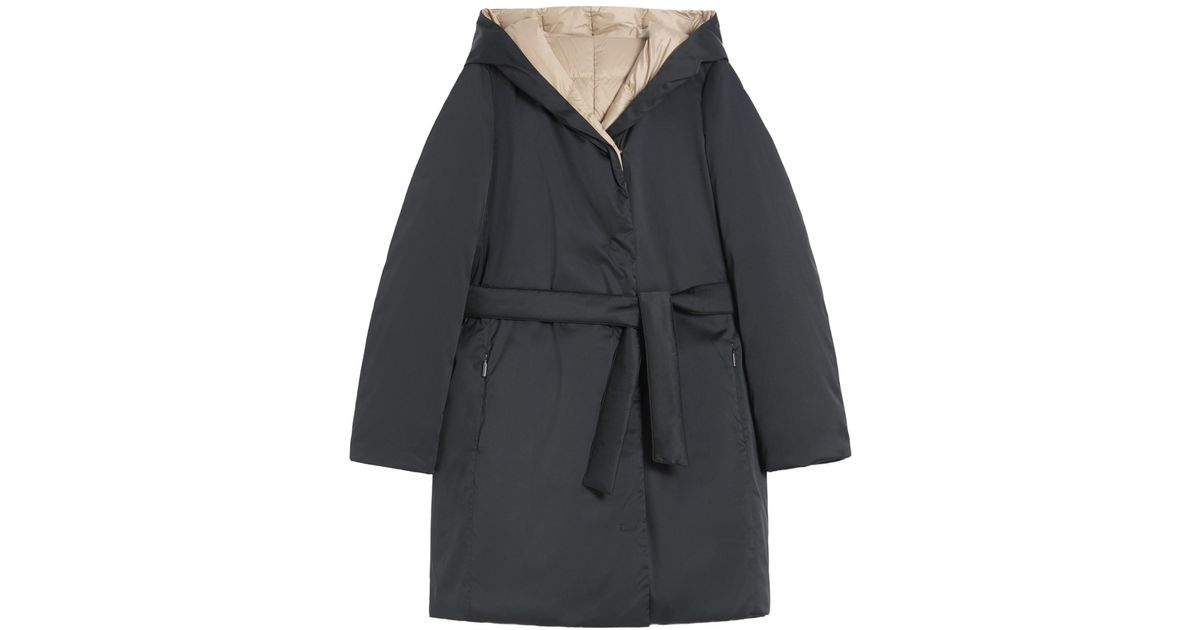 Weekend by Maxmara Reversible Down Jacket in Black | Lyst