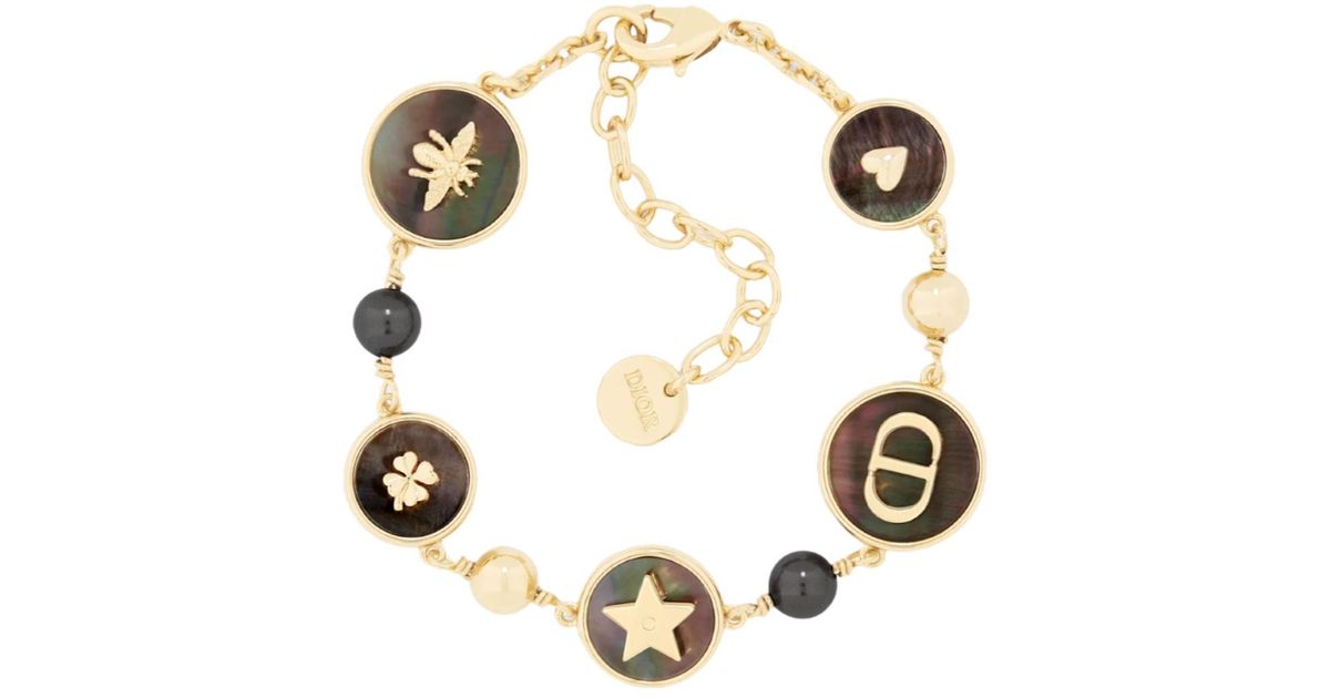 Dior D-Luck Bracelet in Metallic | Lyst