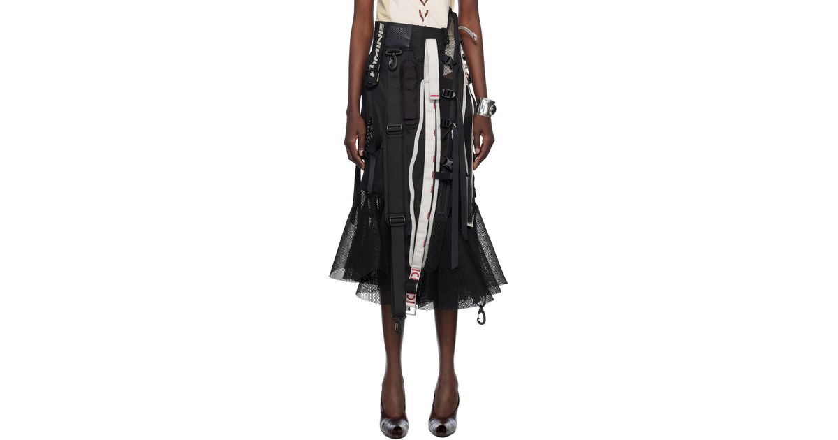 JUNYA WATANABE thick wool skirt
