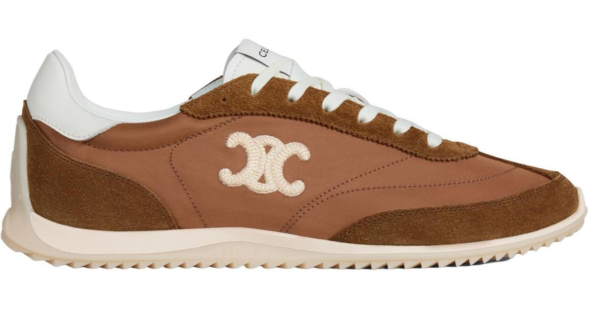 Calif Brown Racer Celine Racer in Brown | Lyst UK