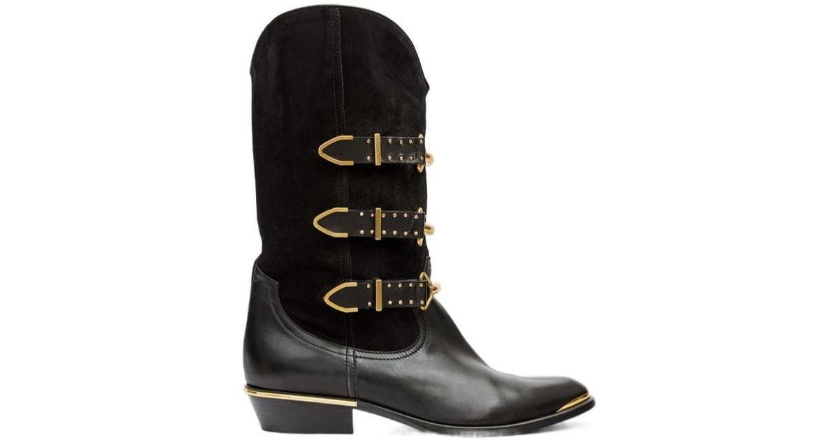 Meixa Isabel Marant Mexia Boots in Black | Lyst