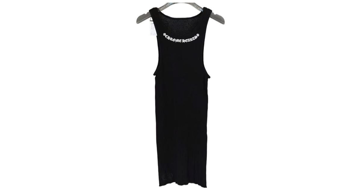 Chrome Hearts Vest Dress in Black | Lyst