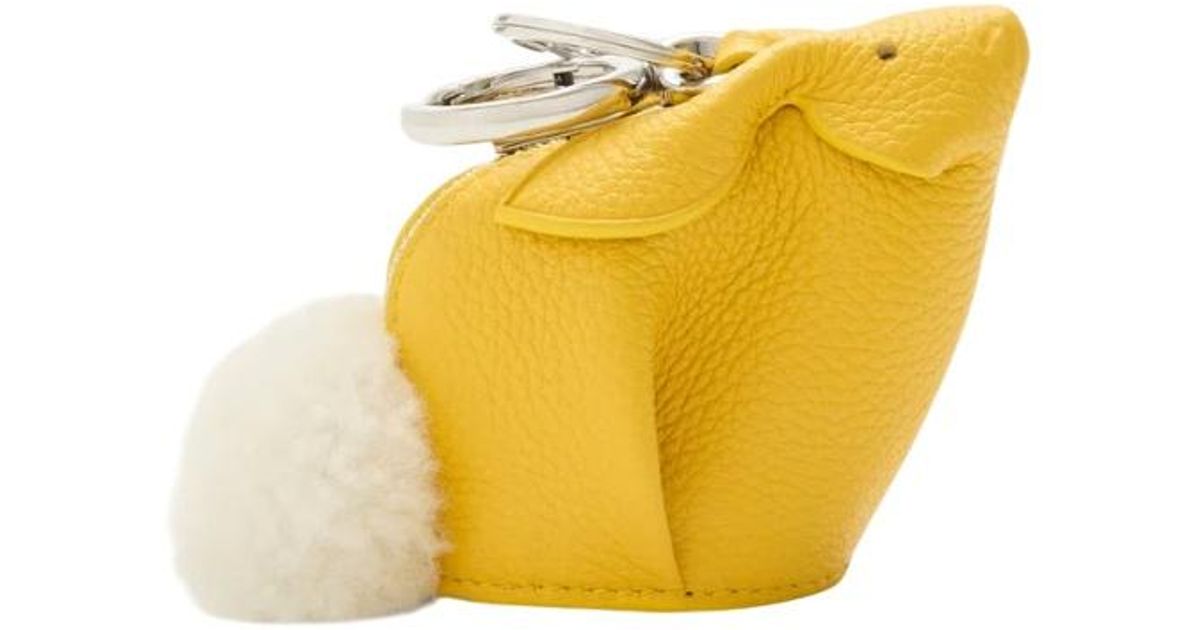 Loewe Bunny Charm in Yellow | Lyst