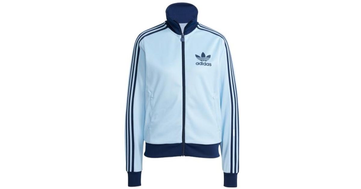 adidas Beckenbauer Track Top in Blue | Lyst