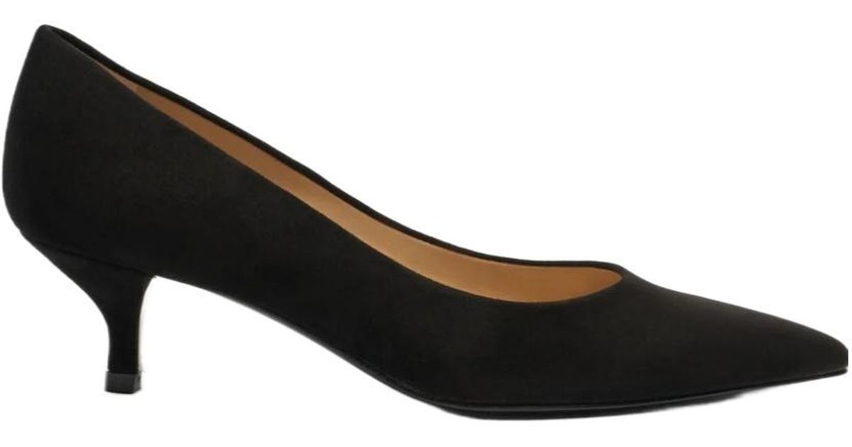 Stuart Weitzman Stuart Power 50 in Black | Lyst