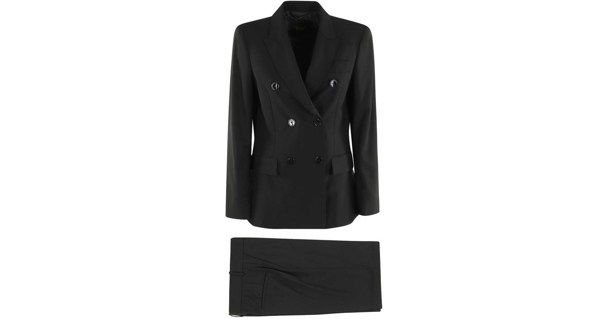 Seventy Double Breasted Suit In Black Lyst UK seventy-double-breasted-suit-in-black-lyst-uk