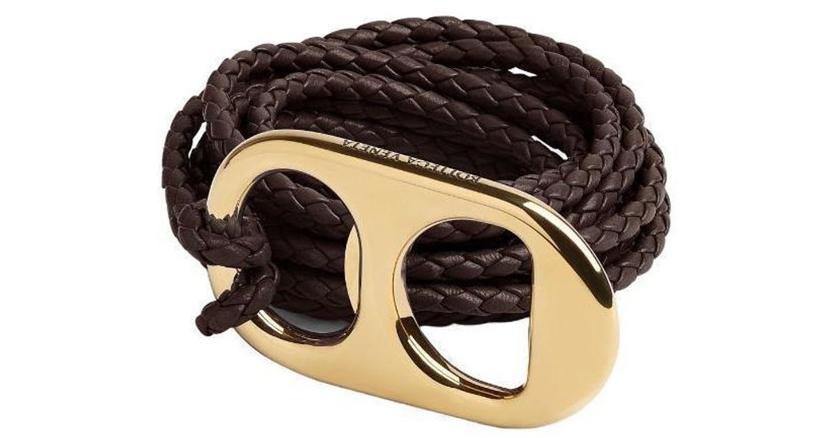 Bottega Veneta Can Opener Belt in Black | Lyst UK