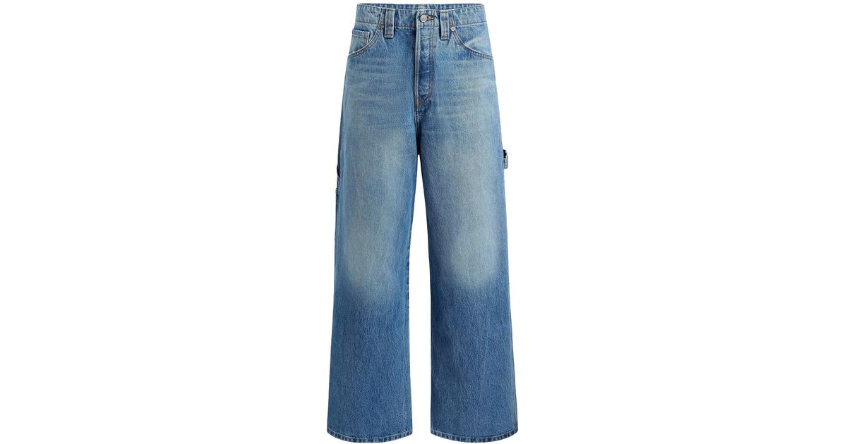 KHAITE Sowen Jean in Blue | Lyst