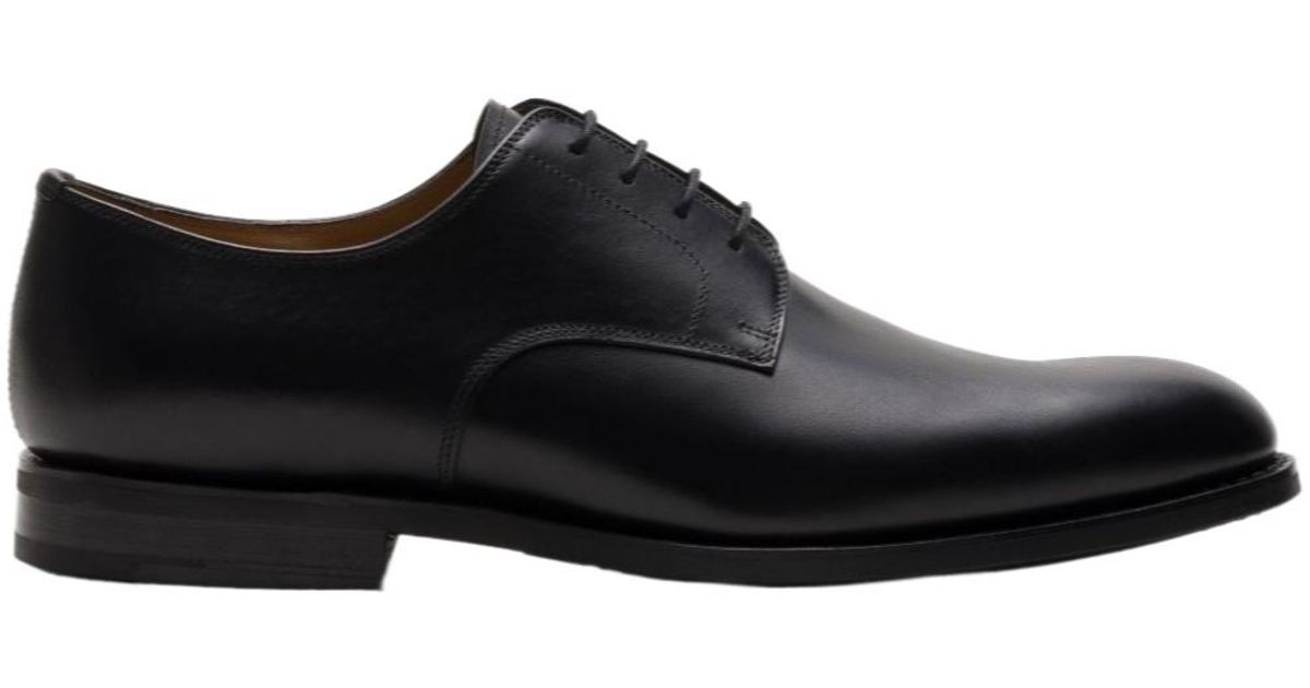靴 Church's Cartmel Black Straight Tip Church Cartmel Formal Derby: Black Leather: Charles Clinkard