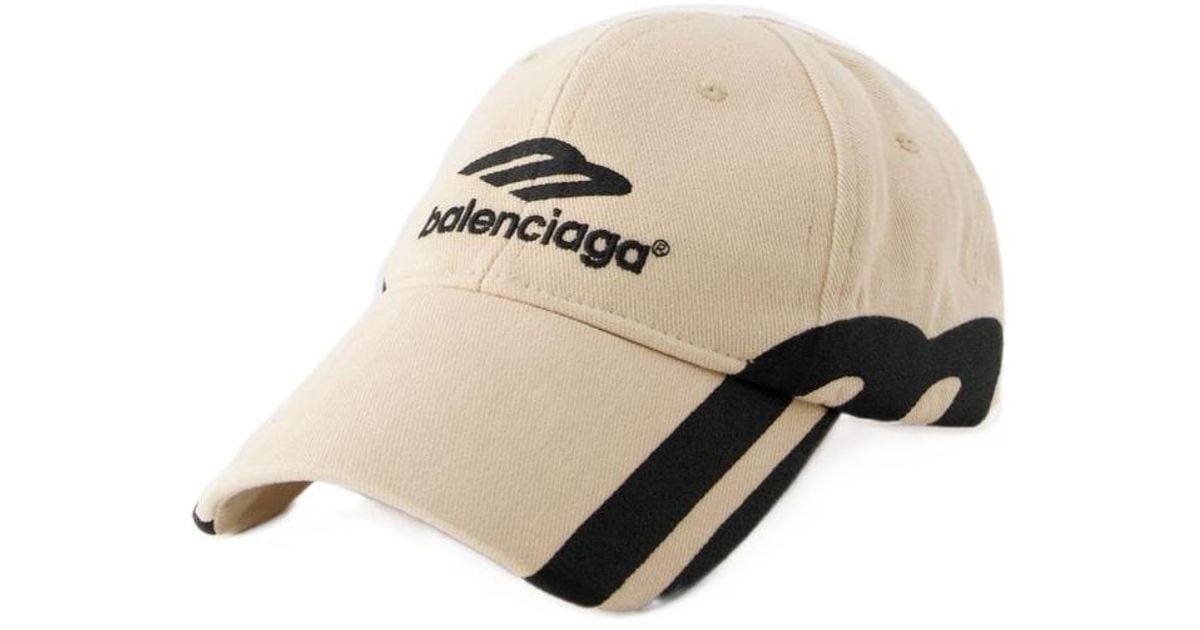 Balenciaga 3B Sports Icon Cap in Natural for Men | Lyst