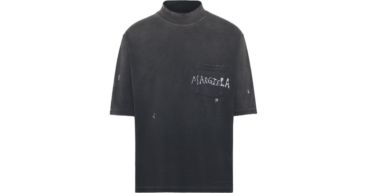 【 Maison Margiela 】グラフィティロゴ Tシャツ 楽天市場】Maison Margiela（メゾン マルジェラ）REGULAR FIT