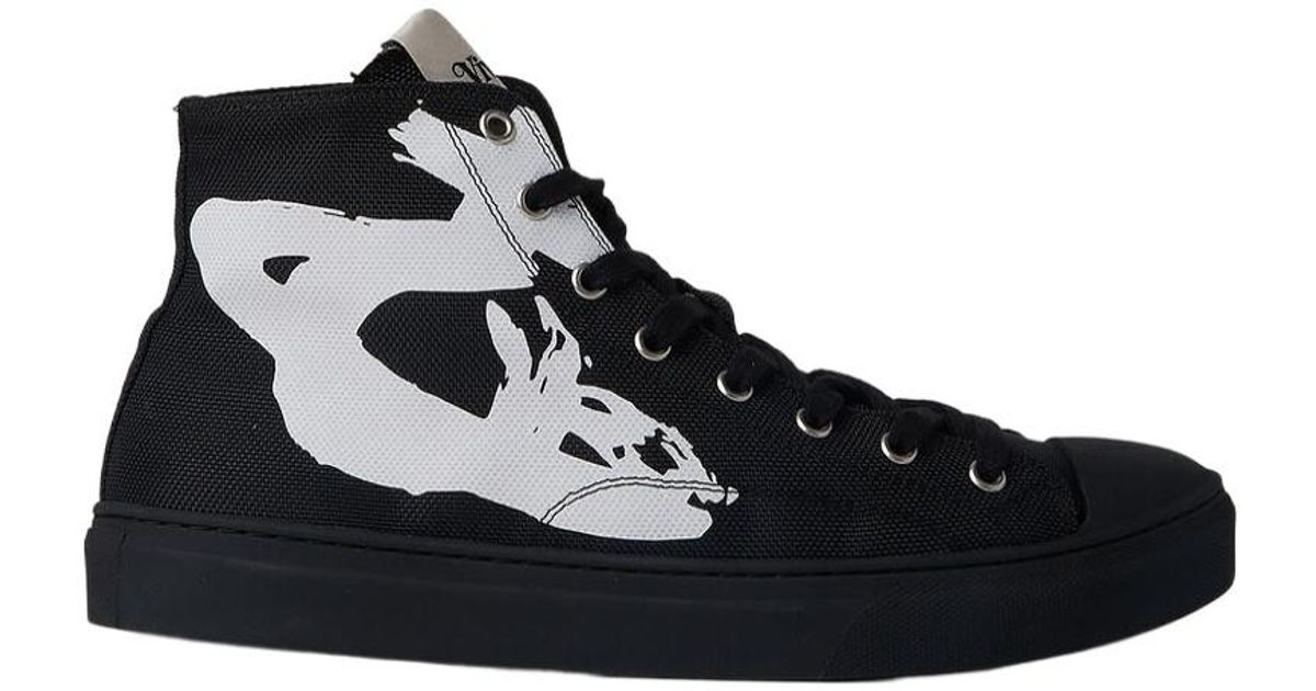Vivienne Westwood Logo Sneakers in Black for Men | Lyst UK