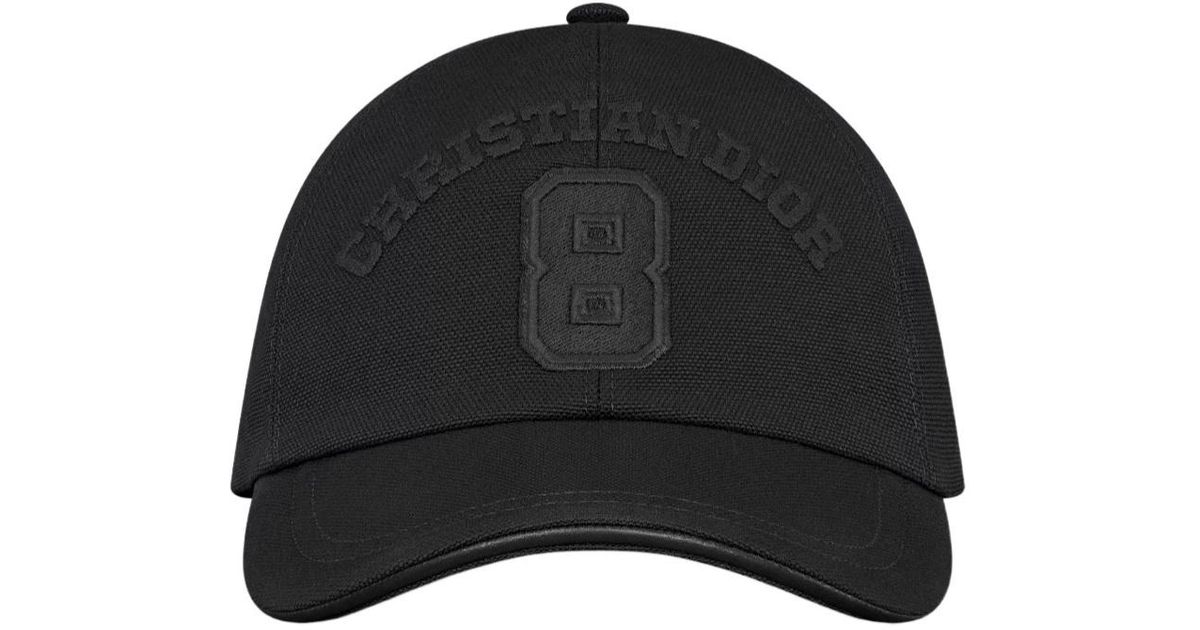 Dior D-Player Cap in Black | Lyst