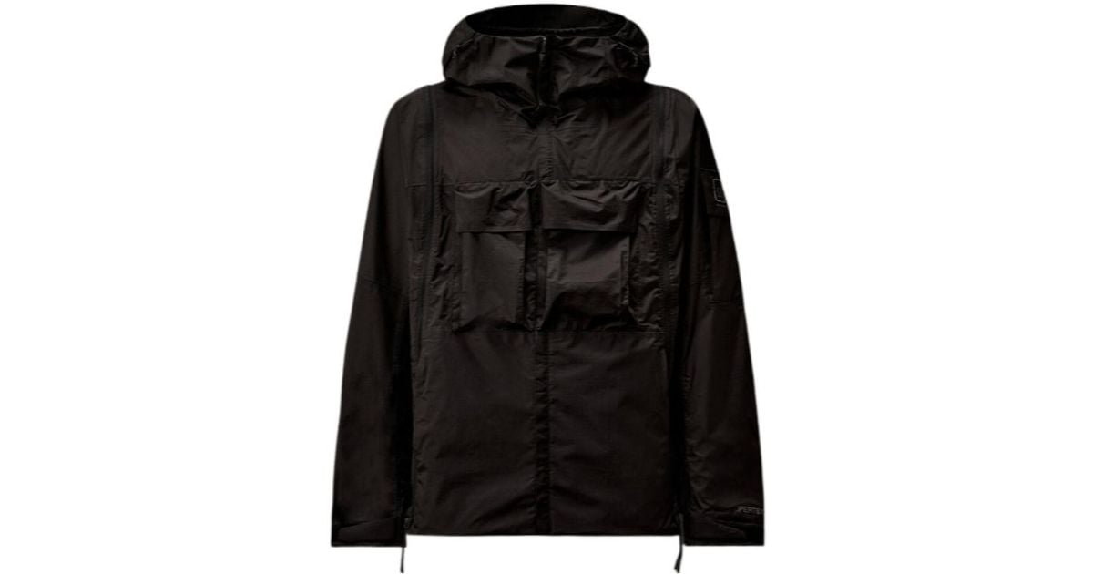 Transformable Jackets C.P. Company Metropolis Transformable Hooded Jacket in Black for Men | Lyst