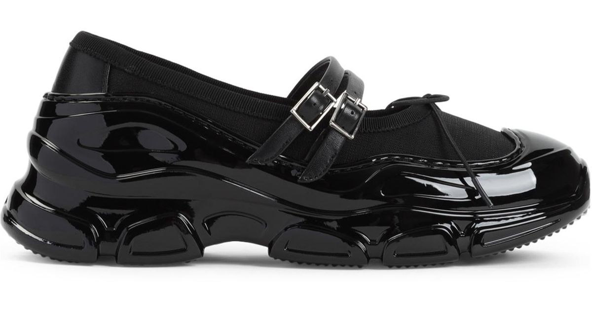 Simone Rocha Tracker Ballerina Sneakers in Black | Lyst