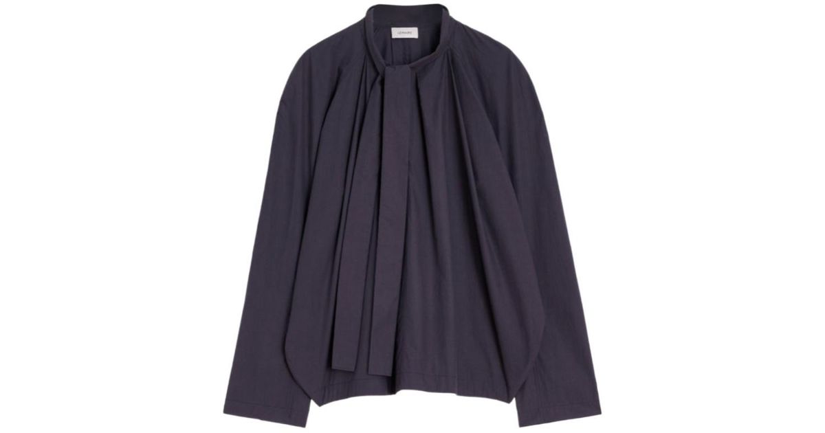 lemaire tie blouse