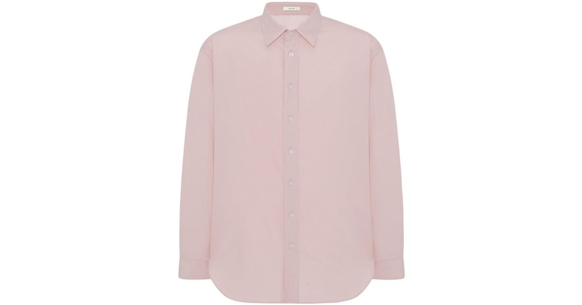 The Row Penn Shirt in Pink for Men | Lyst