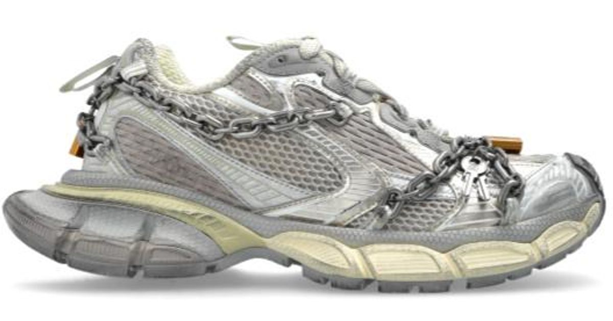 Balenciaga 3Xl Chain Sneaker in Gray for Men | Lyst