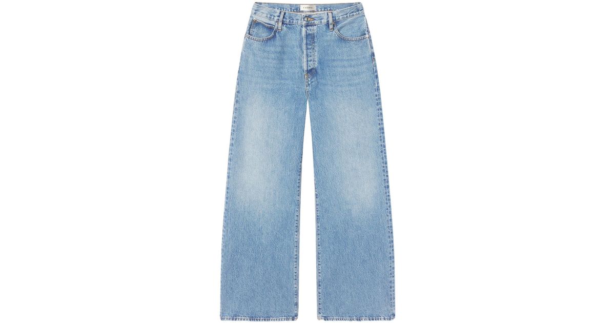 FRAME The Loose Jeans in Blue | Lyst