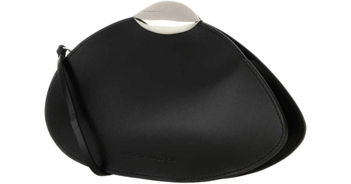 トートバッグ BENEDETTA BRUZZICHES Black Leather Belle De Jour Clutch BELLE DE JOUR - Nightly - Benedetta Bruzziches